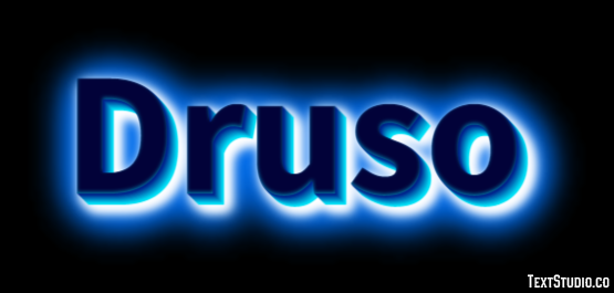Druso Effetto testo