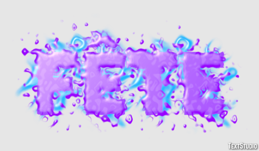 Fête テキスト効果