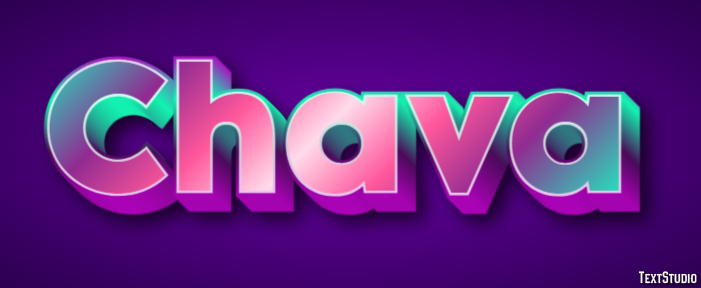 Chava Text Effect