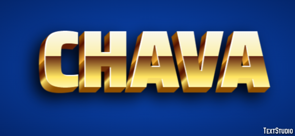 Chava Text Effect