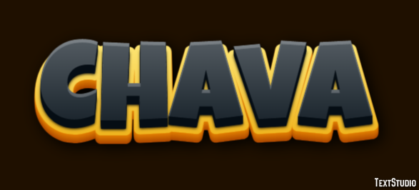 Chava Text Effect