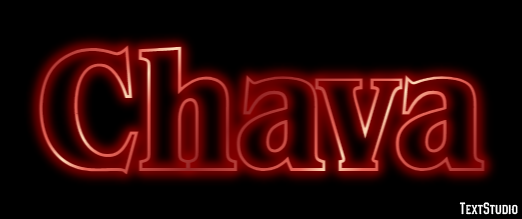 Chava Text Effect
