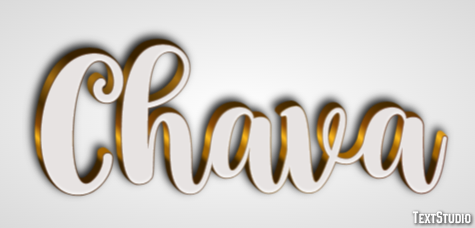 Chava Text Effect