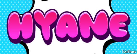 Hyäne Texteffekt