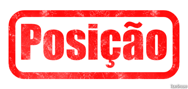Posição Efeito do texto