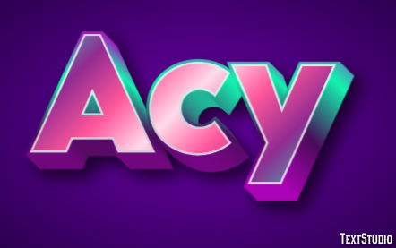 Acy Text Effect