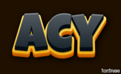 Acy Text effect