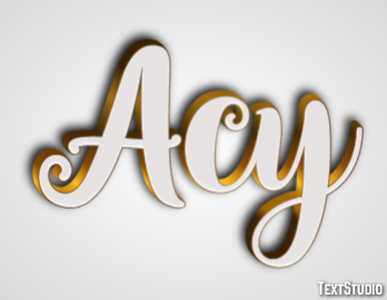 Acy Text Effect
