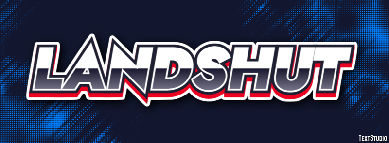 Landshut Text Effect