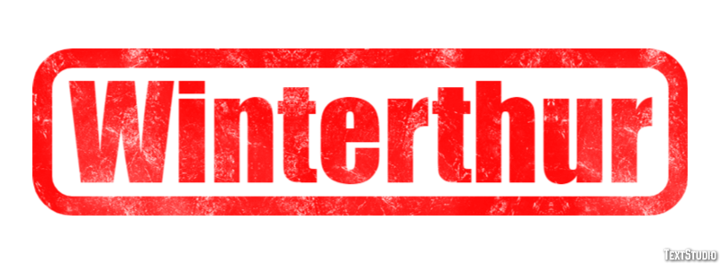 Winterthur Efekt tekstowy