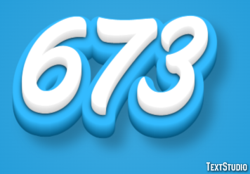 673 Text Effect