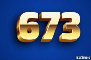 673 Text Effect