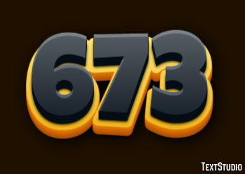 673 Text Effect