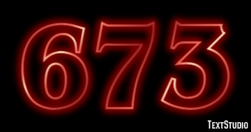 673 Text Effect