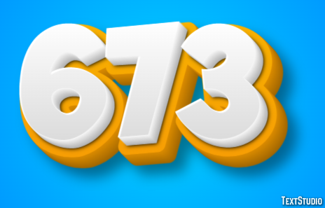 673 Text Effect