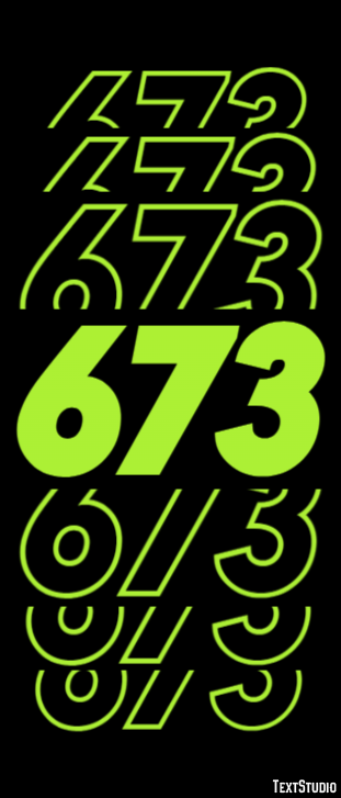 673 Text Effect