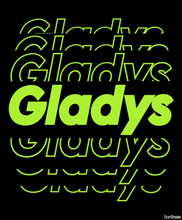 Gladys Effet de Texte