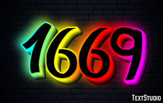 1669 Text Effect