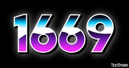 1669 Efeito de texto