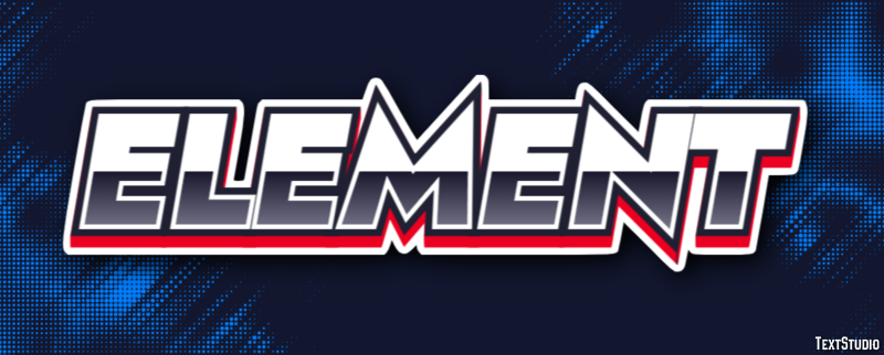 Element Efeito de texto