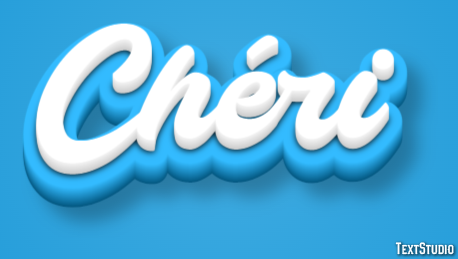 Chéri Text Effect