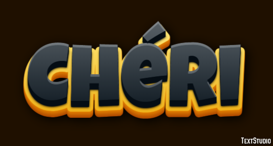 Chéri Text Effect