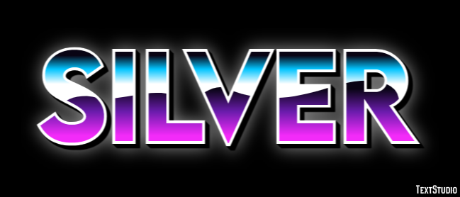 Silver Texteffekt