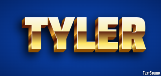Tyler Text effect