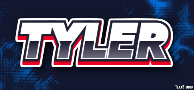 Tyler Text effect