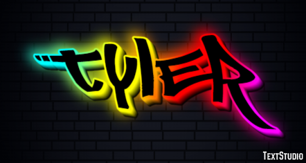 Tyler Text effect