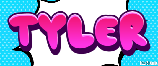 Tyler Text effect