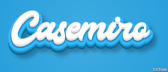 Casemiro Text Effect