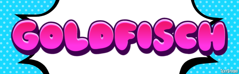 Goldfisch Effet de Texte