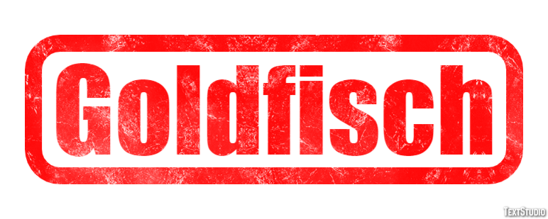 Goldfisch Текстовый эффект