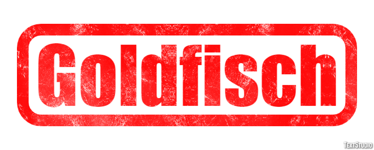 Goldfisch Effet de Texte