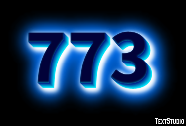 773 Text Effect
