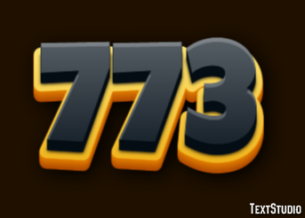 773 Text Effect