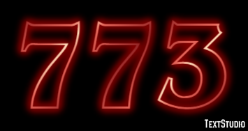 773 Text effect