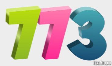 773 Text Effect