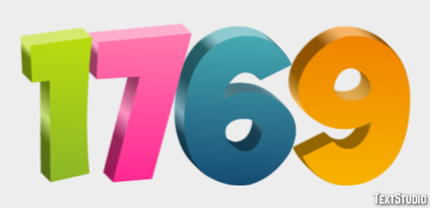 1769 Effetto testo