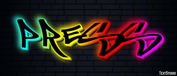 Press Text Effect