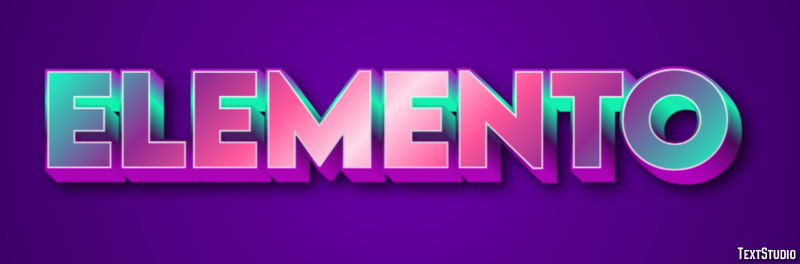 Elemento Text Effect
