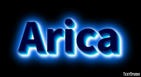 Arica Efekt tekstowy