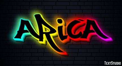 Arica Text Effect