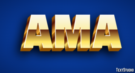 Ama Text effect