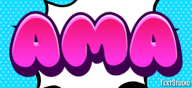 Ama Text Effect