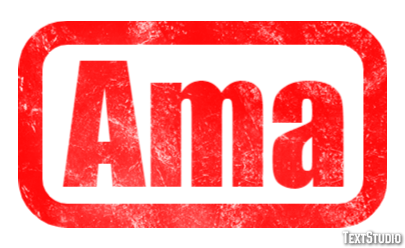 Ama Text Effect