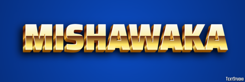 Mishawaka テキスト効果