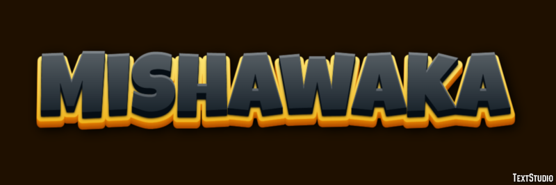 Mishawaka テキスト効果