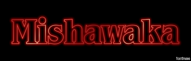 Mishawaka Effetto testo
